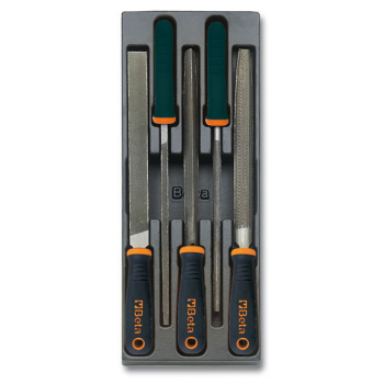 ZESTAW PILNIKÓW 5SZT WE WKŁADCE Z TWORZYWA