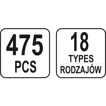KOMPLET SPINEK SAMOCHODOWYCH MAZDA 475SZT