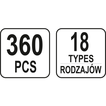 KOMPLET SPINEK SAMOCHODOWYCH TOYOTA/LEXUS 360SZT