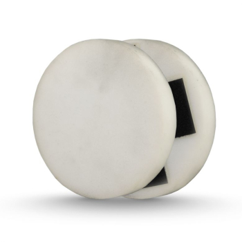 KRĄŻEK ŚCIERNY DO GIPSU GĄBKA BIAŁA 225MM