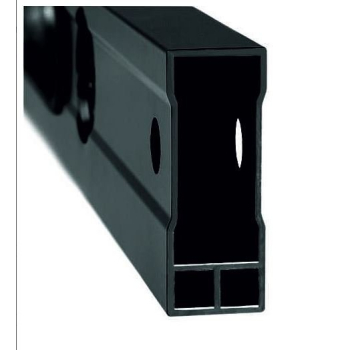 POZIOMICA MALOWANA CZARNA FREZ Z UCHWYTEM SERIA 800 200CM