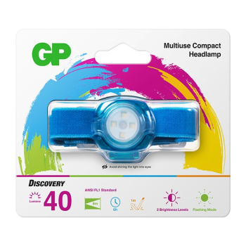 LATARKA CZOŁOWA DISCOVERY CH31 NIEBIESKA