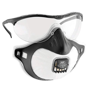 JSP OKULARY OCHRONNE + FILTERSPEC FMP2 PRZEŹROCZYSTE