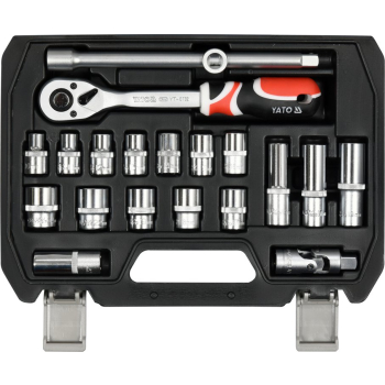 ZESTAW KLUCZY NASADOWYCH 1/2'' 20-CZĘŚCIOWY