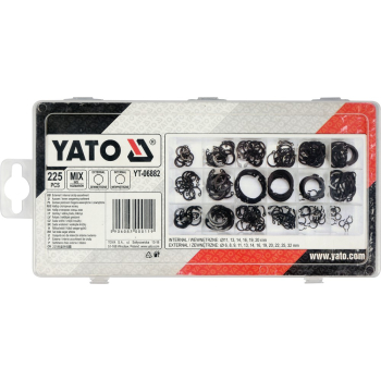 ZESTAW PIERŚCIENI SEGERA ZEWNĘTRZNYCH I WEWNĘTRZNYCH 225SZT