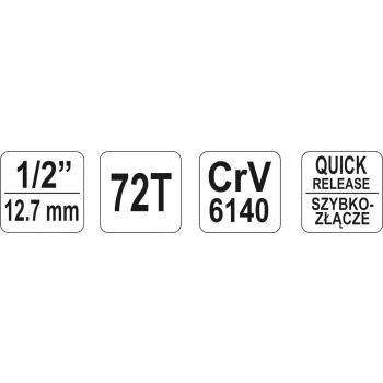 GRZECHOTKA 1/2'' 155MM