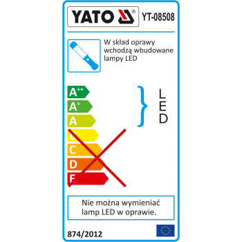 LAMPA WARSZTATOWA SMD 3.5W +3W LED