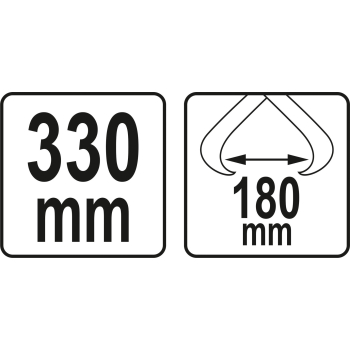 KLESZCZE DO PRZENOSZENIA DREWNA 330 MM