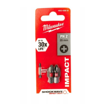BIT SHOCKWAVE PH2 25MM 2 SZT.