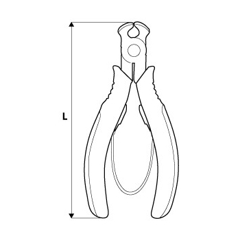 SZCZYPCE PRECYZYJNE CZOŁOWE 115MM