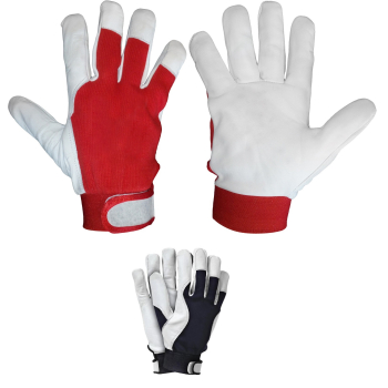 RĘKAWICE SKÓRA KOZIA RLEVEREST/RIVER ROZMIAR 7