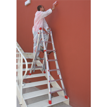 DRABINA TELES T4S.7 ALUMINIOWA TELESKOPOWA 2X8 ST.