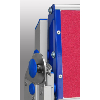 SCHODKI SKŁADANE 93CM 4 STOPNIE + PORĘCZ