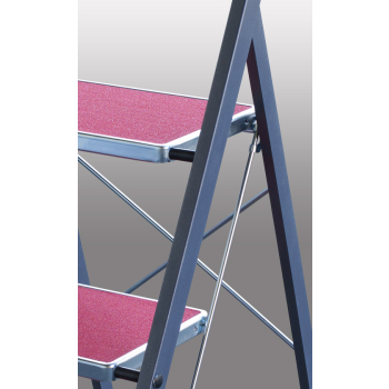 SCHODKI SKŁADANE 69CM 3 STOPNIE