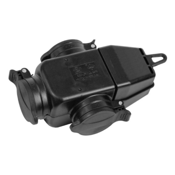 ROZGAŁĘŻNIK POTRÓJNY GUMOWY Z/UZ IP44