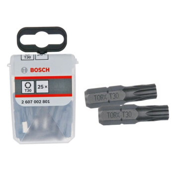 BIT T30 25MM EXH 25PCS