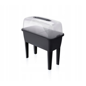 SZKLARNIA RESPANA PLANTER SET ANTRACYTOWY