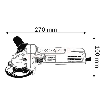 SZLIFIERKA KĄTOWA 125MM GWS 750 750W RSP