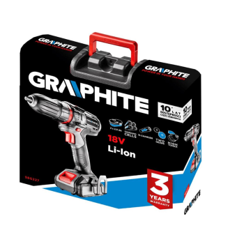 WIERTARKO-WKRĘTARKA AKUMULATOROWA LI-ION 2*18V