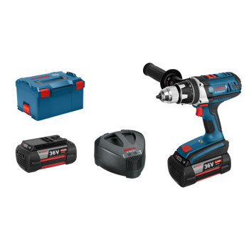 WIERTARKO-WKRĘTARKA AKUMULATOROWA GSR 36VE-2LI 2*4AH LI-ION