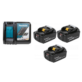 ZESTAW COMBO LI-ION 18V DGA513+DHP481+DTD153+DHR243 3*5.0AH