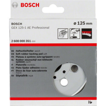 TALERZ SZLIFIERSKI B.MIĘKKI 125 MM