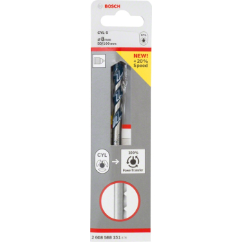 WIERTŁO DO GRANITU CYL-5 8*50*100MM