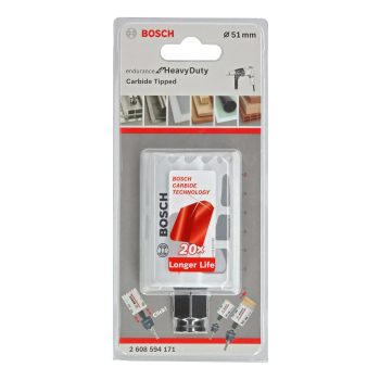 PIŁA OTWORNICA Z WĘGLIKÓW ENDURANCE FOR HEAVY DUTY 51MM