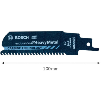 Brzeszczot do piły szablastej do metalu S555CHM Bosch 2608653179