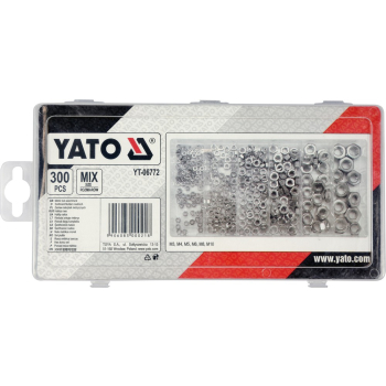 300 SZT NAKRĘTKI METRYCZNE MIX