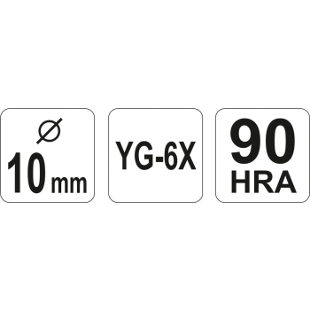 WIERTŁO DO SZKŁA I CERAMIKI 10MM