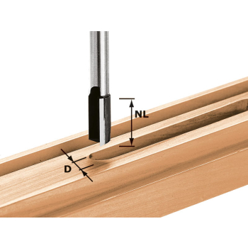 FREZ DO WPUSTÓW HW S12 Z UZBROJONYM OSTRZEM PODSTAW. D24/45