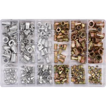 ZESTA NITONAKRĘTEK STAL, ALU MIX M3-M10 300SZT