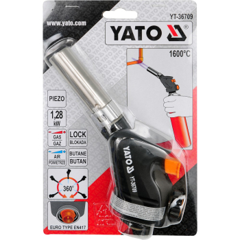 PALNIK GAZOWY Z ZAPŁONEM PIEZO O MOCY 1.28KW