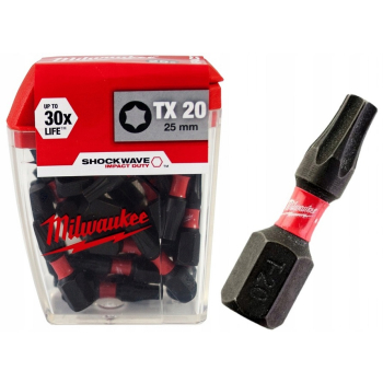 BIT TORX TX20 25MM 25 SZT.