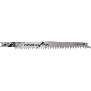 Brzeszczot do wyrzynarki do drewna U234X 3szt. Bosch 2608633525