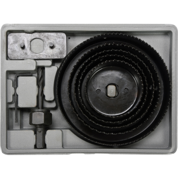 WYCINARKA DO OTWORÓW W DREWNIE 64-127MM 8 SZTUK