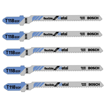 Brzeszczot do wyrzynarki T118EOF 5szt. Bosch 2608634237