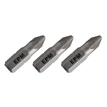 Bit krótki PZ2x25mm 3 szt. EPM E-400-0375
