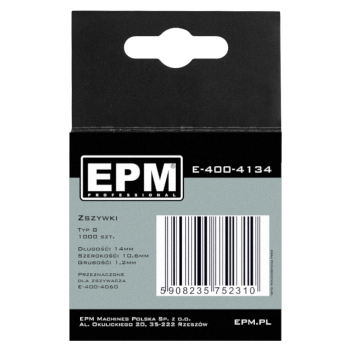 ZSZYWKI TYP G 1000SZT 10.6MM*1.2MM 14MM