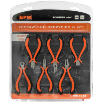 ZESTAW MINI SZCZYPIEC 6 SZTUK CRV  SCORPIO
