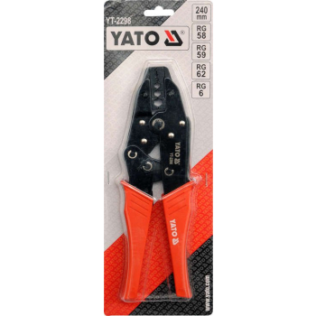 SZCZYPCE DO ZCISKANIA KONEKTORÓW ANTENOWYCH RG6-RG62