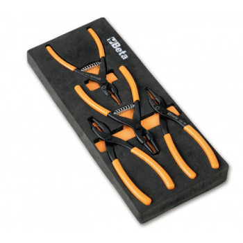 ZESTAW NARZĘDZI 4SZT W MIĘKKIM WKŁ.PROFILOWANYM