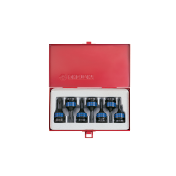 KOMPLET NASADEK UDAROWYCH 1/2 7SZTUK T25-T60