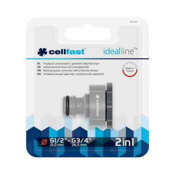 PRZYŁĄCZE Z GWINTEM WEWNĘTRZNYM 1/2''-3/4''