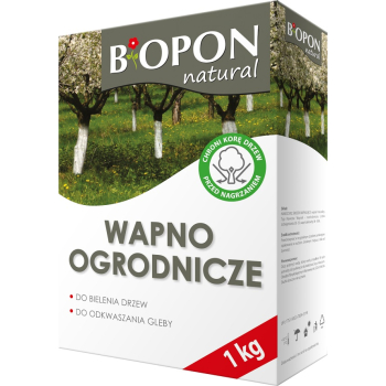 WAPNO, OGRODNICZE DO BIELENIA I ODKWASZANIA GLEBY 1 KG