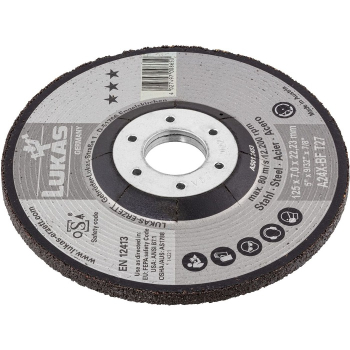 TARCZA WYPUKŁA T27 125*7.0*22 A24X-BF PROGRESS