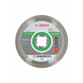 TARCZA DIAMENTOWA STANDARD CERAMIC 125*1.6 X-LOCK