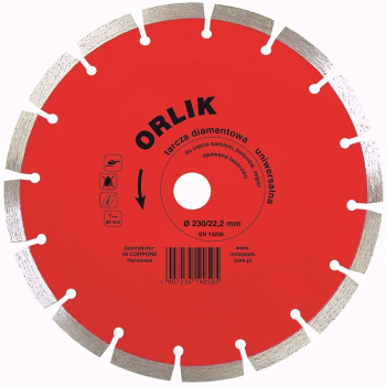 TARCZA DIAMENTOWA SEGMENTOWA ORLIK 230MM