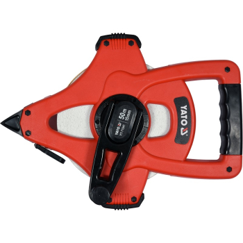 MIARA STALOWA GEODEZYJNA 50M Z WŁÓKNA SZKLANEGO